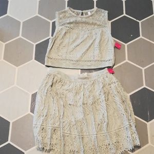 Seafoam Green Two Piece Set